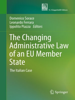 cover image of The Changing Administrative Law of an EU Member State